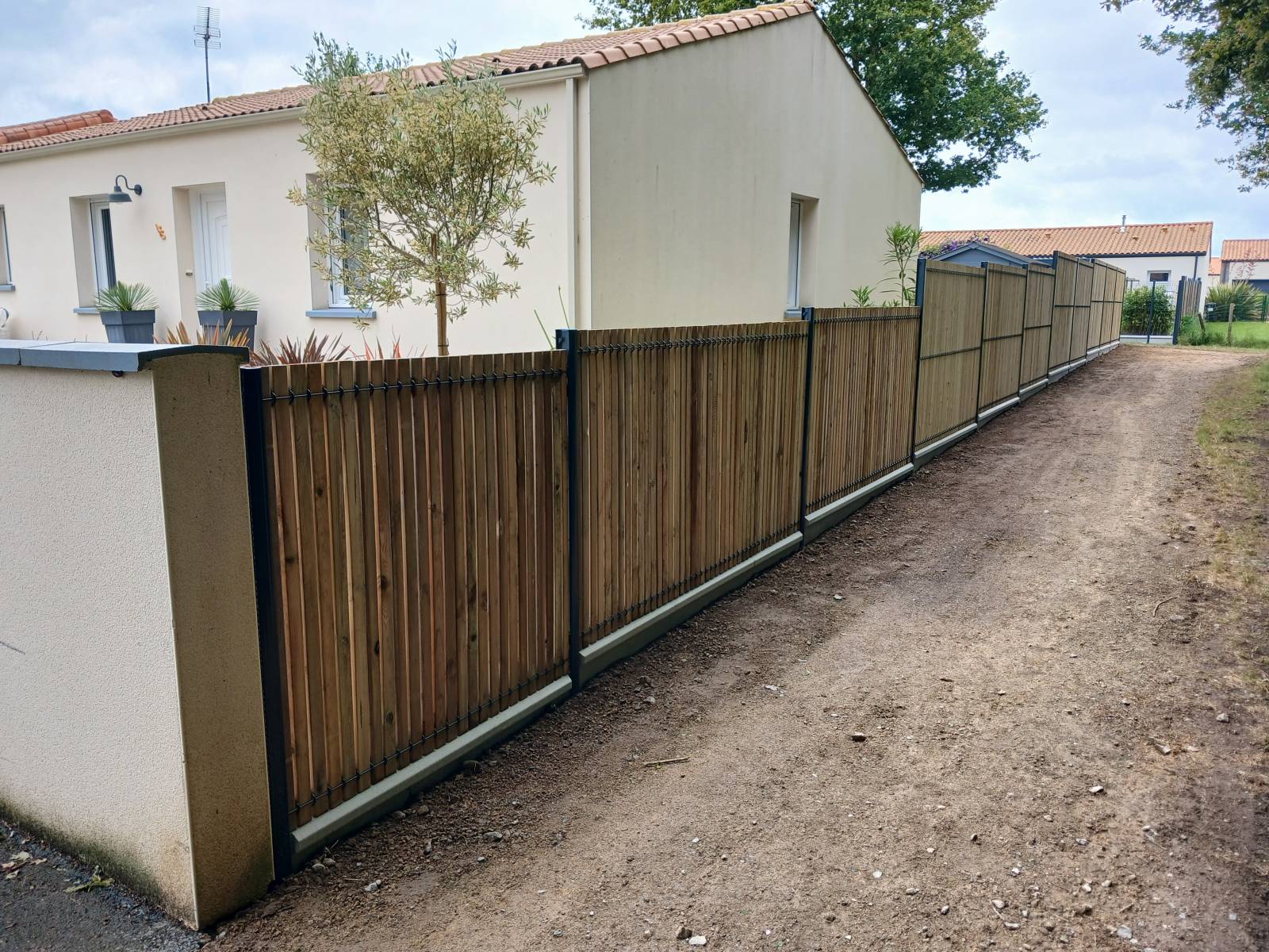Photo en fin de chantier