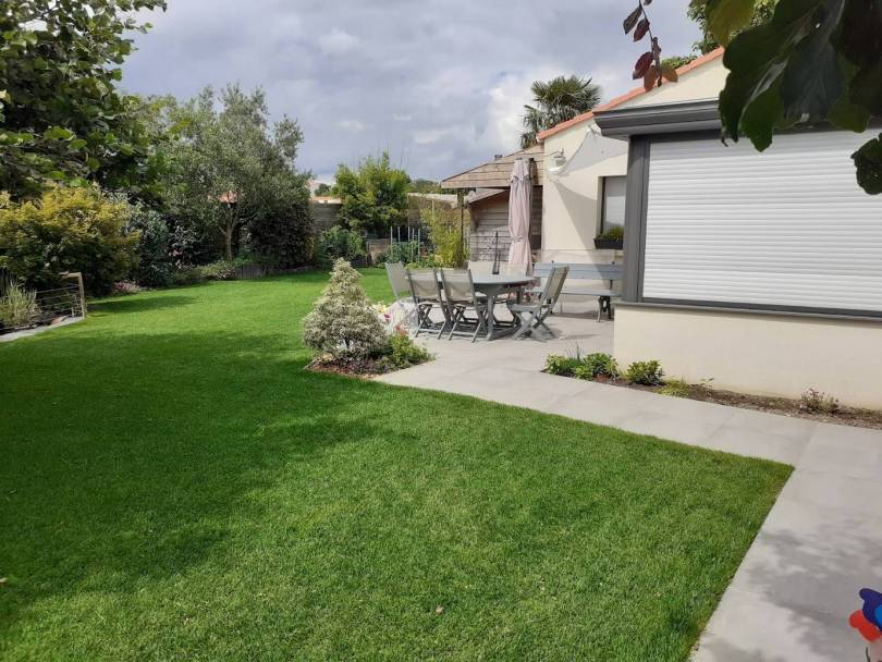 Terrasse en cramique 