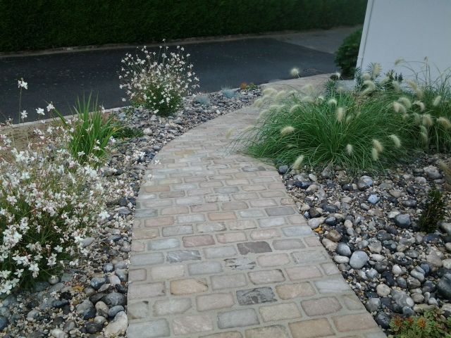 Pavage en gres
